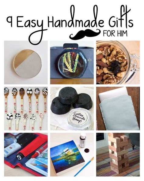 Maybe you would like to learn more about one of these? 9 Easy Handmade Gifts for Him