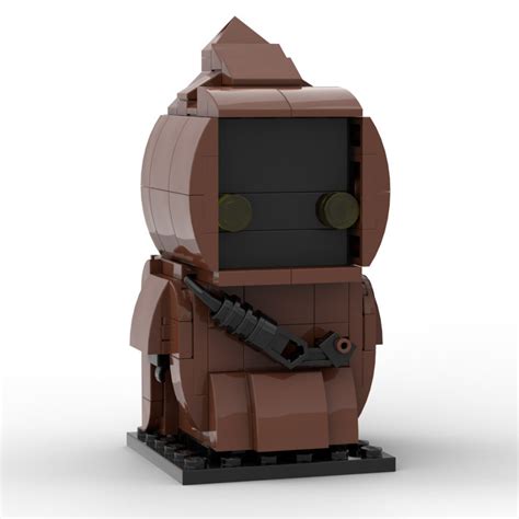 Lego Star Wars Jawa A New Hope Moc Custom Brickheadz Instructions
