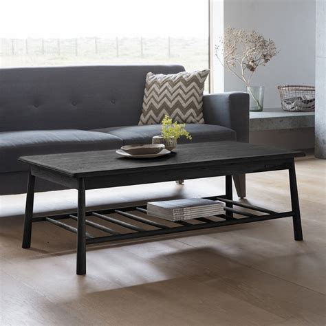 Shop black rectangle coffee tables in a variety of styles and designs to choose from for every budget. Wycombe Rectangle Coffee Table Black | Oak Coffee Table ...