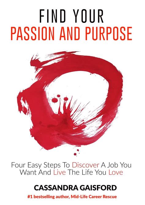 How To Find Your Passion And Purpose Four Easy Steps To Discover A Job You Want And Live The