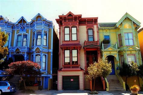 Victorian Houses In San Francisco Victorian Homes Row House San