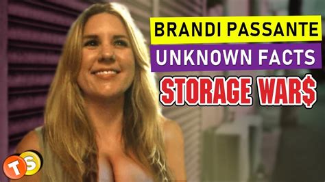 5 Unknown Facts About Brandi Passante Of Storage Wars Youtube