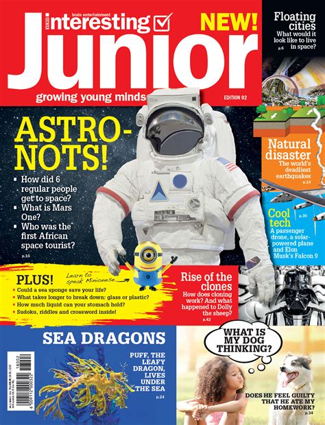 Meet The New Very Interesting Junior Magazine Edutainment For Kids And