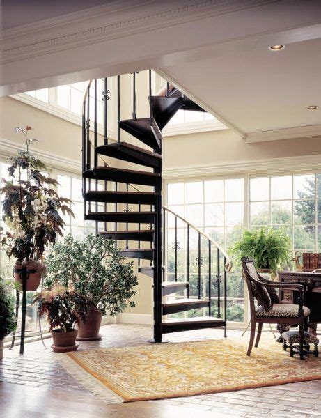 Metal Spiral Stairs Indoor And Outdoor The Iron Shop Spiral