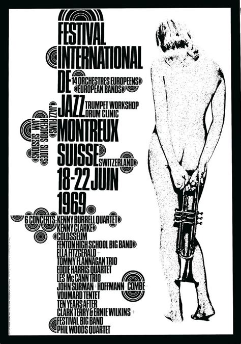 Montreux jazz festival, one of the best jazz festivals in europe. Montreux Jazz Festival Posters 1967-1977 - Voices of East ...
