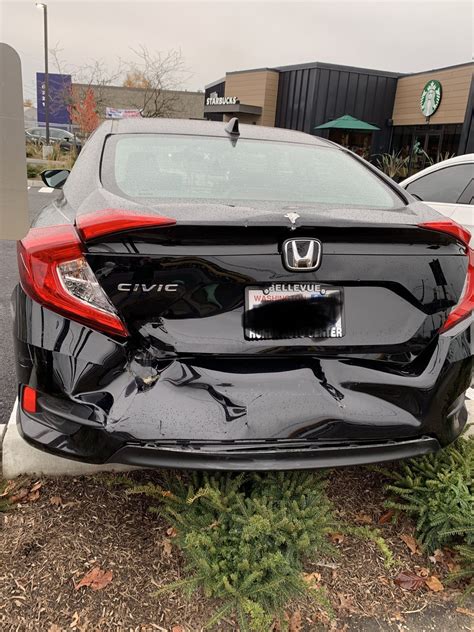 Is My Civic Repairable After This Rear Ended Damage 2016 Honda