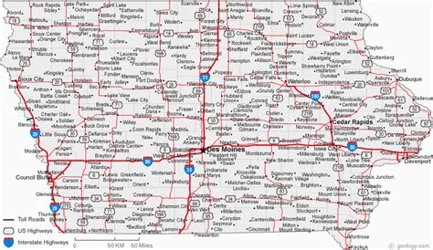 Map Of Minnesota And Iowa Secretmuseum