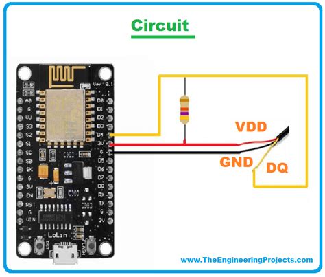 Ds18b20 Temperature Sensor Tutorial With Arduino And 41 Off