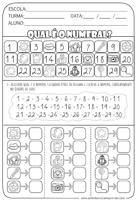 A Printable Worksheet With Numbers And Symbols