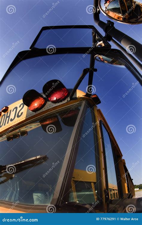 Autobuses Escolares Estacionados Imagen De Archivo Imagen De Eduque