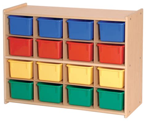 See more ideas about cubby storage, home diy, storage. Steffywood Kids Playroom Toy Bin Organizer 16 Tray Cubby ...