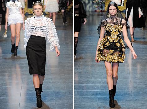 Dolce And Gabbana Fall 2012 Milan Fashion Week Fashion Gone Rogue