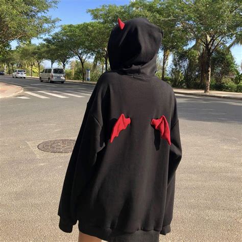 Ultra Comfy And Cutely Evil Devil Hoodie Inspire Uplift