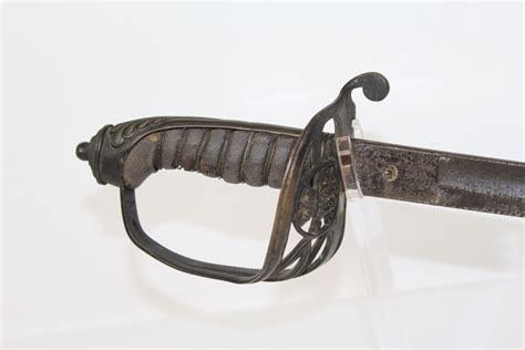 1822 British Infantry Officers Sword Candr Antique 004 Ancestry Guns