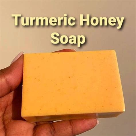 Turmeric Honey Skin Brightening Soap Kojic Soap All Natural Etsy