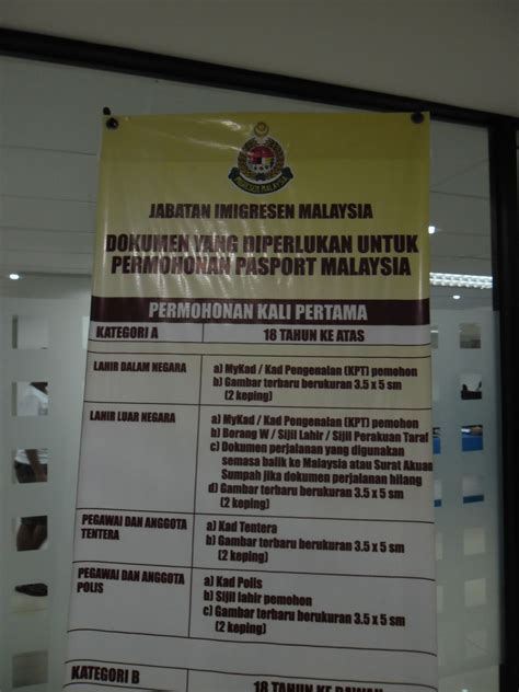 Confirmed online appointment (click here). 13 RENEW PASSPORT 5 TAHUN - * PassportRenewal