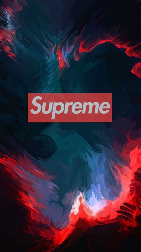 Supreme Logo In Red And White Supreme Wallpaper Hd Abstract Background