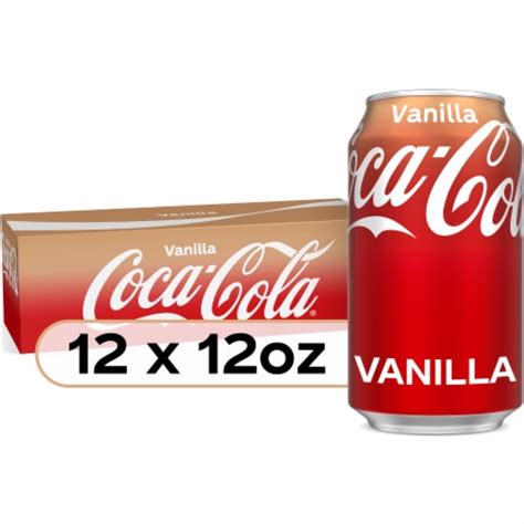 Coca Cola® Vanilla Soda Cans 12 Pk 12 Fl Oz Kroger