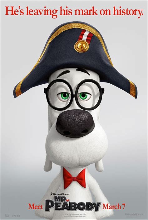 Mr Peabody And Sherman Animated Movie Boasts 4 Movie Posters Numerous