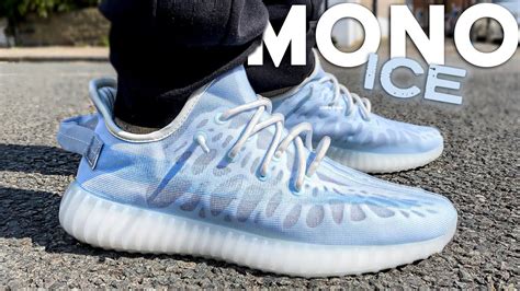 Yeezy Boost 350 V2 Mono Ice Early Review Unboxing And On Foot Best