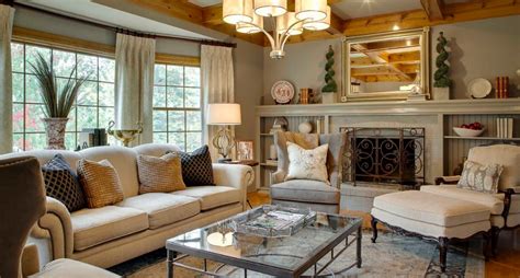 Remember, don't hang the frames too far apart, you want them to feel connected in a grouping. Pottery Barn Living Room Design | Design Trends - Premium ...