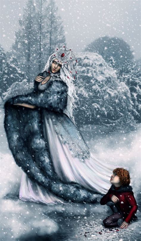 Romanticfaes Deviantart Gallery Snow Queen Snow Queen Illustration