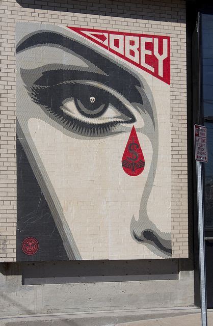 Shepard Fairey Obey The Giant Street Art Graffiti Street Art
