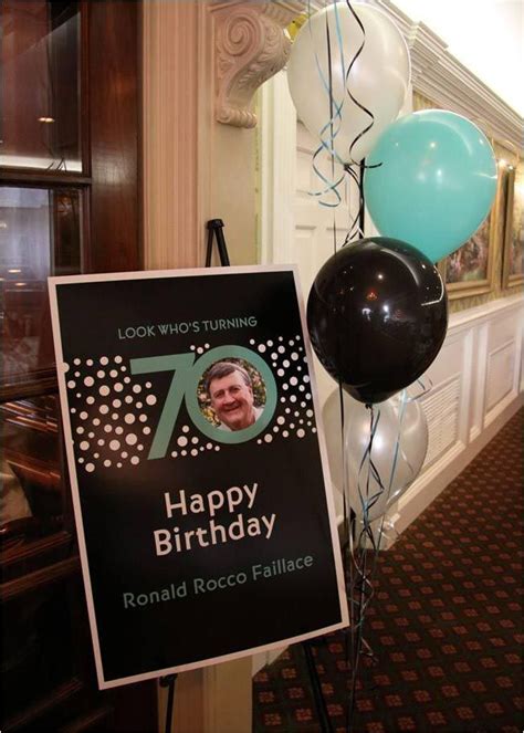 81 Best Images About 70th Birthday Party Ideas On Pinterest 70