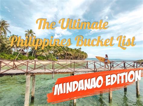 The Ultimate Mindanao Philippines Bucket List The Queen S Escape