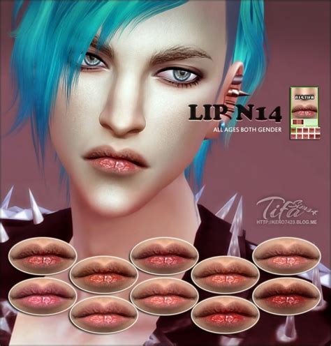 Lips N14 Mf Sims 4 Lips