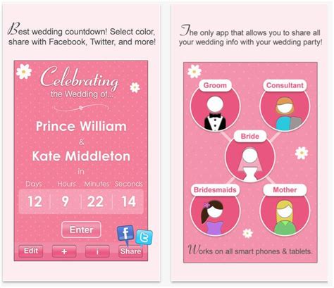 All it really does is give you a count down. 5 best iPhone apps for wedding planning - SheKnows
