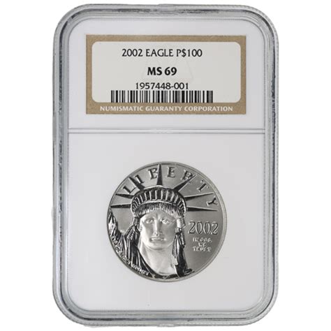 Buy 1 Oz Platinum American Eagle Coins Ngc Ms69