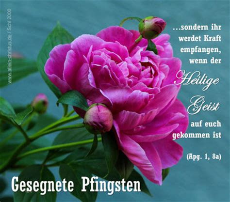 Zwar findet pfingsten immer am 50. Christliche Ecards Pfingsten - allein-christus.de