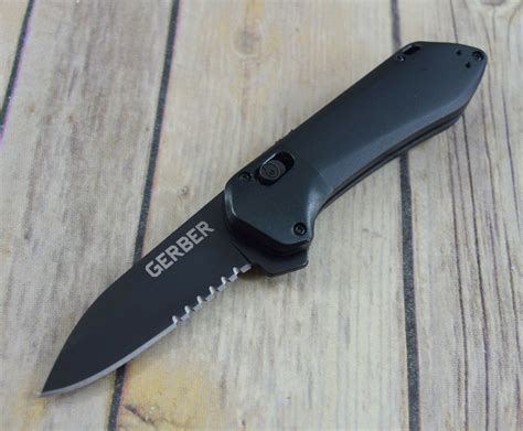 Gerber Highbrow Pivot Spring Assisted Knife Razor Sharp Blade With
