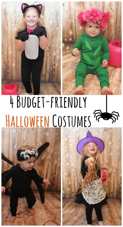 4 Budget Friendly Halloween Costumes For Kids The Tiptoe Fairy