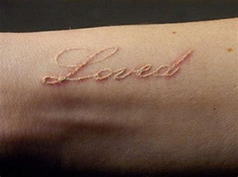 White Ink Love Word Fake Tattoo Ideas Inofashionstyle Com