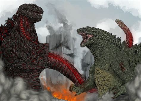 It's the 31st entry in the … Alpha Godzilla vs Shin Godzilla | Godzilla vs, Godzilla ...