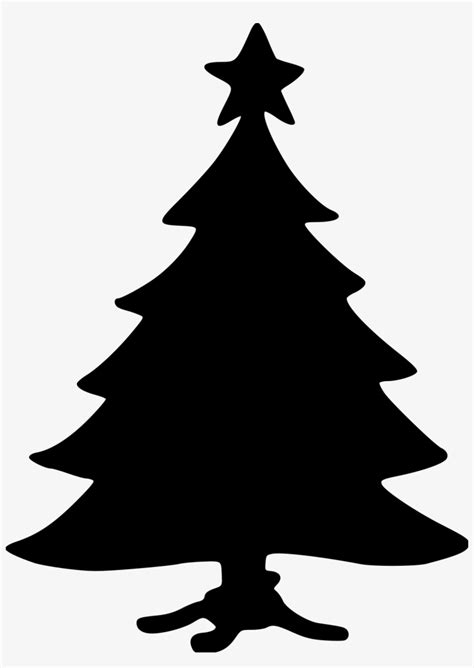 Christmas Tree2 File Size Christmas Tree Silhouette Transparent