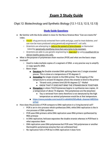 Microbiology Exam 3 Study Guide Exam 3 Study Guide Chpt