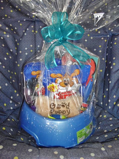 As they cover most of the bases when which makes them pretty good gifts to give in my eyes, and will allow the pup and their new owner to create a loving bond that will last forever. Good Puppy Basket Give this basket to someone with a new ...
