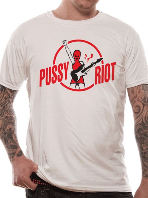Pussy Riot Logo T Shirt Tm Shop
