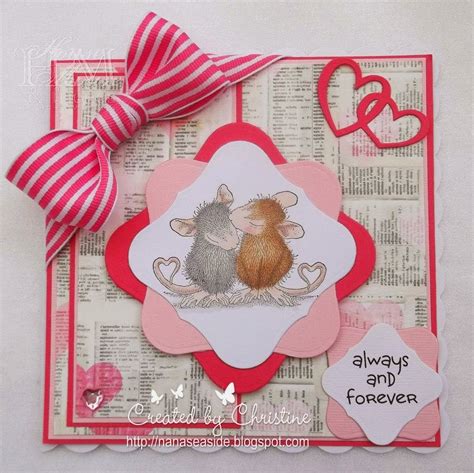 anything goes for hmfmc164 house mouse stamps valentine day cards house mouse