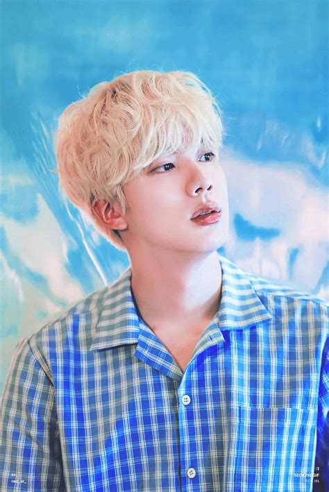 Only scanned the back of one poster because they're all the same, except for the names. BTS 2018 summer package kim seok jin cut 1 | ARMY's Amino