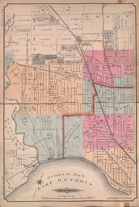 Goads Atlas Of The City Of Toronto Fire Insurance Maps From The