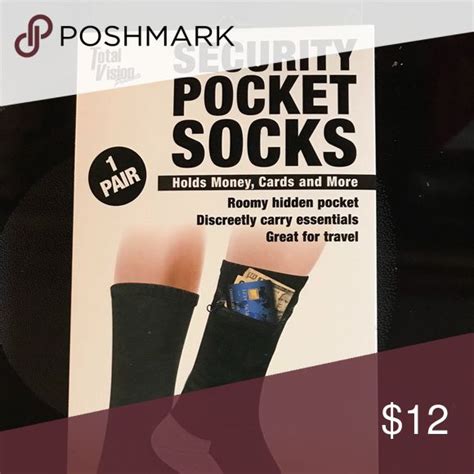 Security Pocket Socks Pocket Socks Casual Socks