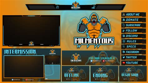 Imrankhanbd2016 I Will Design A Professional Twitch Overlay And Stream
