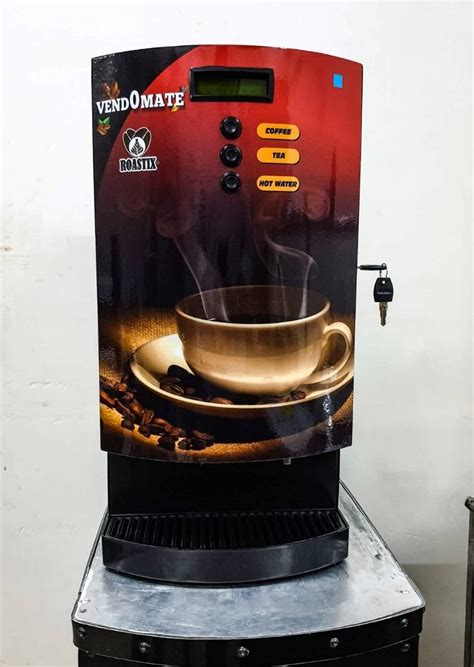 Vendomate Stainless Steel Tea And Coffee Machine For Offices Model Namenumber 2d Hot Double