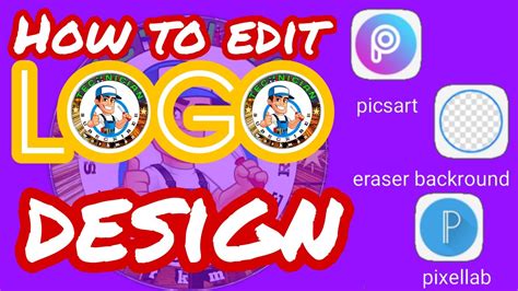 How To Edit A Logo In Picsart Paano Mag Edit Ng Picture Youtube