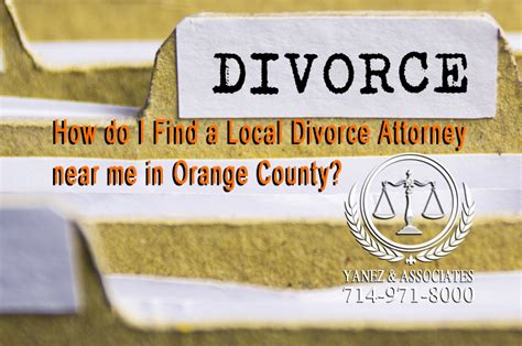 If you want to hire a family law attorney, keep in mind the average hourly rate ranges from $150 to $350 per hour. How do I Find a Local Divorce Attorney near me in Orange ...