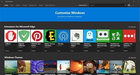 Microsoft Testing New Departments Menu In The Microsoft Store On